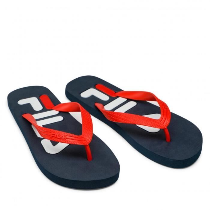 Tongs Fila Troy - dress blues/high risk red - 47