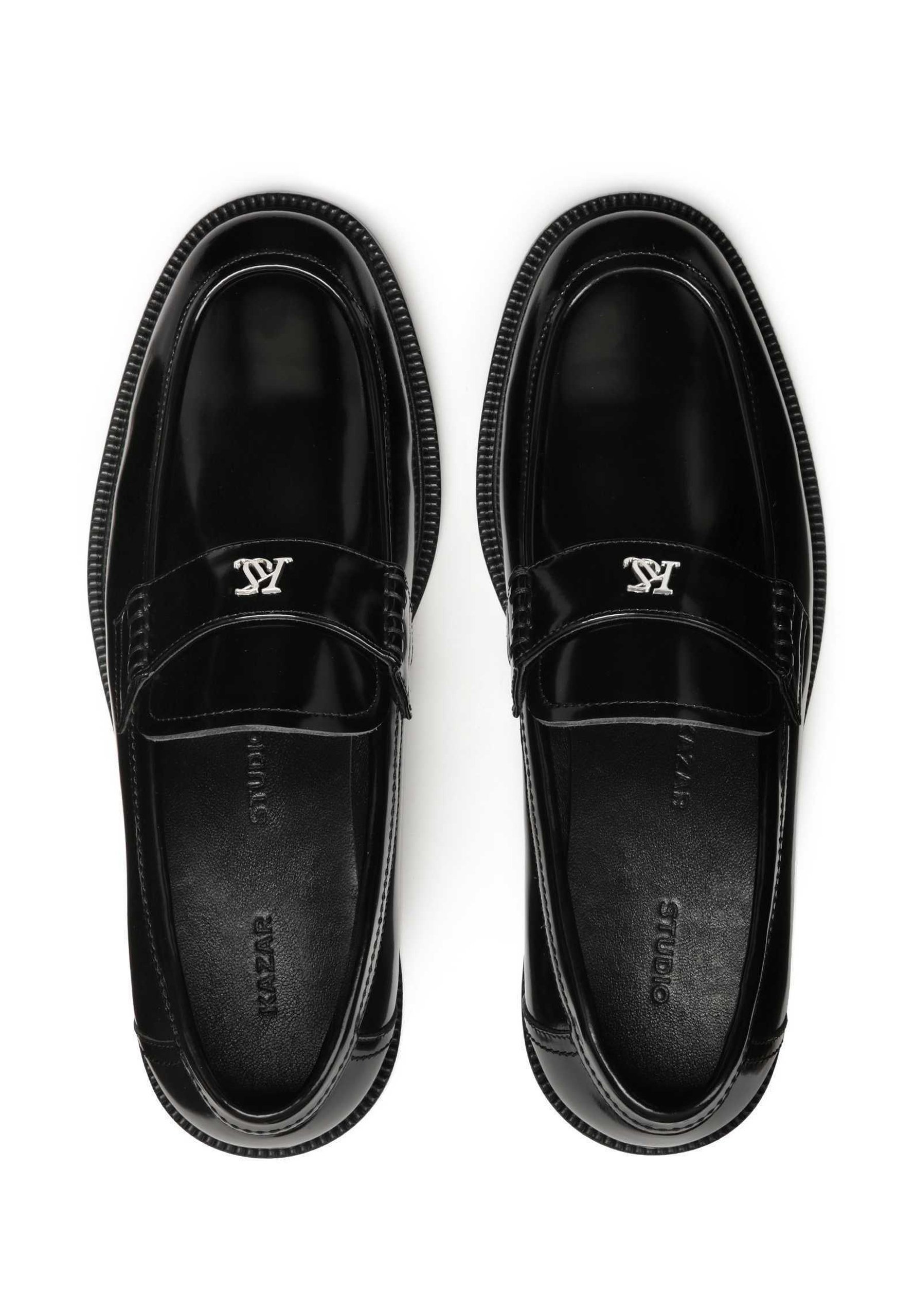 „Kazar Studio KS MAACURY“ – Elegantiški įmaunami bateliai – juodi