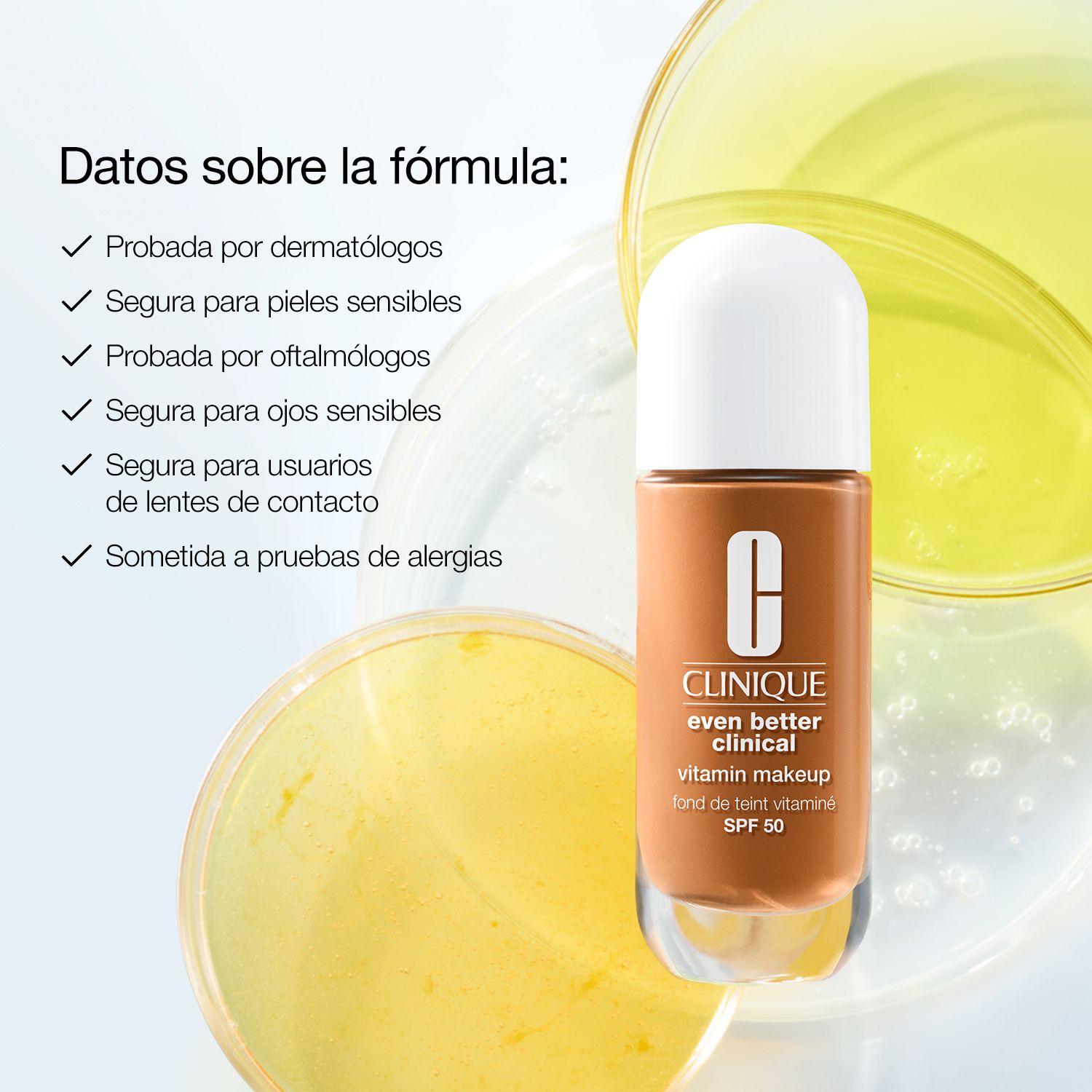 Even Better Clinical Vitamin Makeup Foundation SPF50 Luksuzni puderi