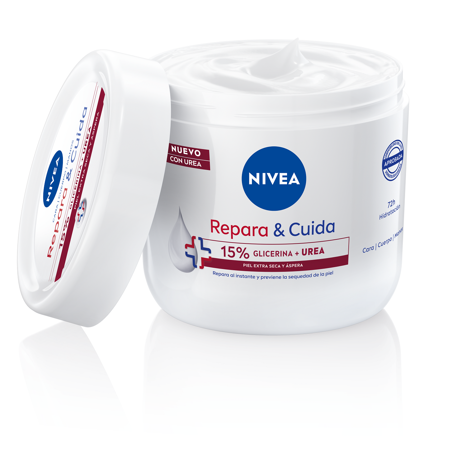 Hydratačný telový krém s glycerínom a močovinou Repair & Care Starostlivosť o telo