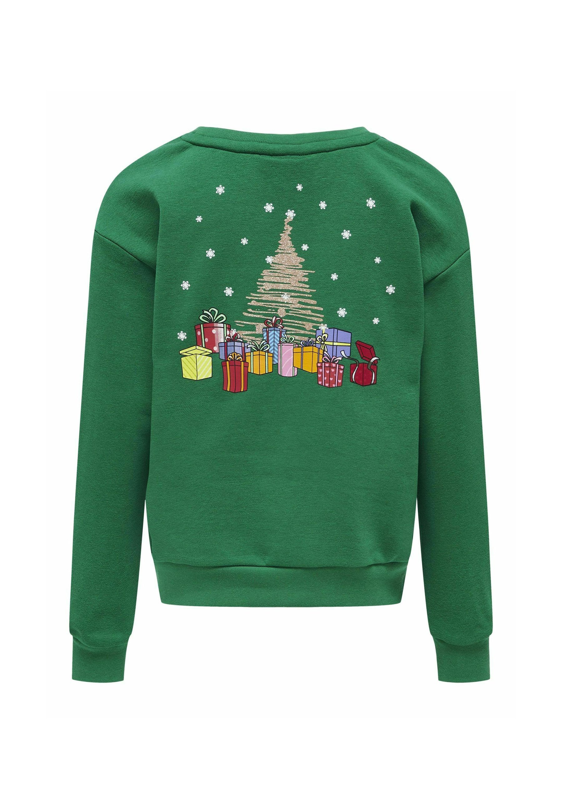 ONLY GIRLS WEIHNACHTS - Dressipluus - roheline jakk
