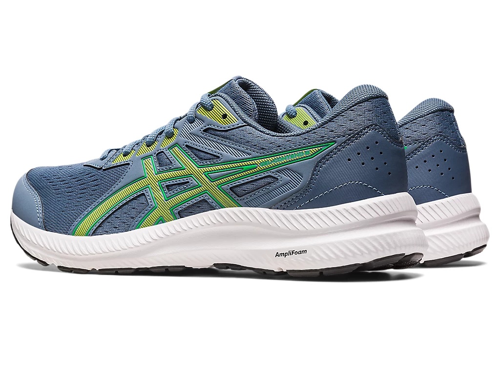 GEL-CONTEND 8 - Steel Blue/Lime Zest