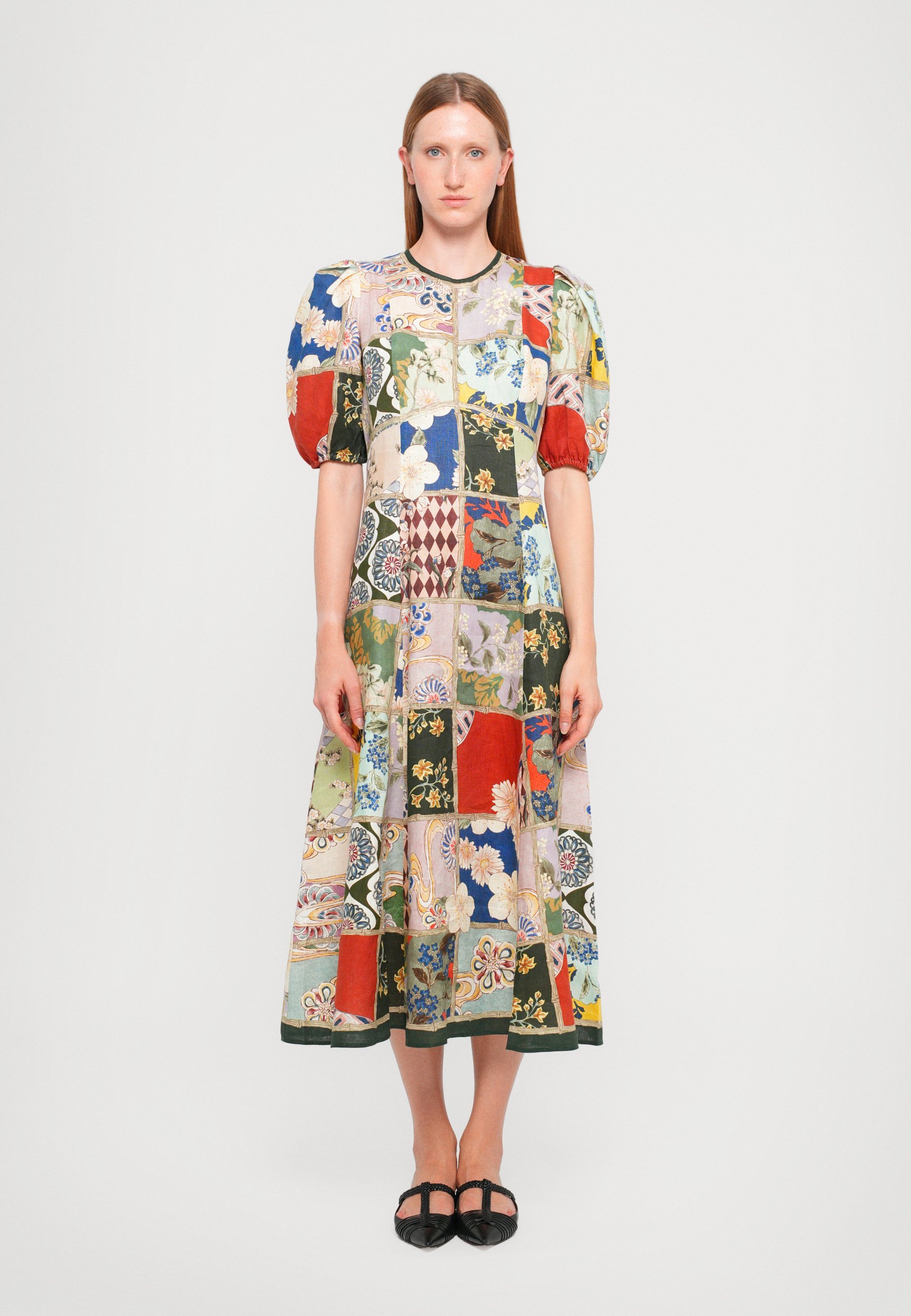 Robe midi Alemais BIANCA - Robe de jour - multicolore