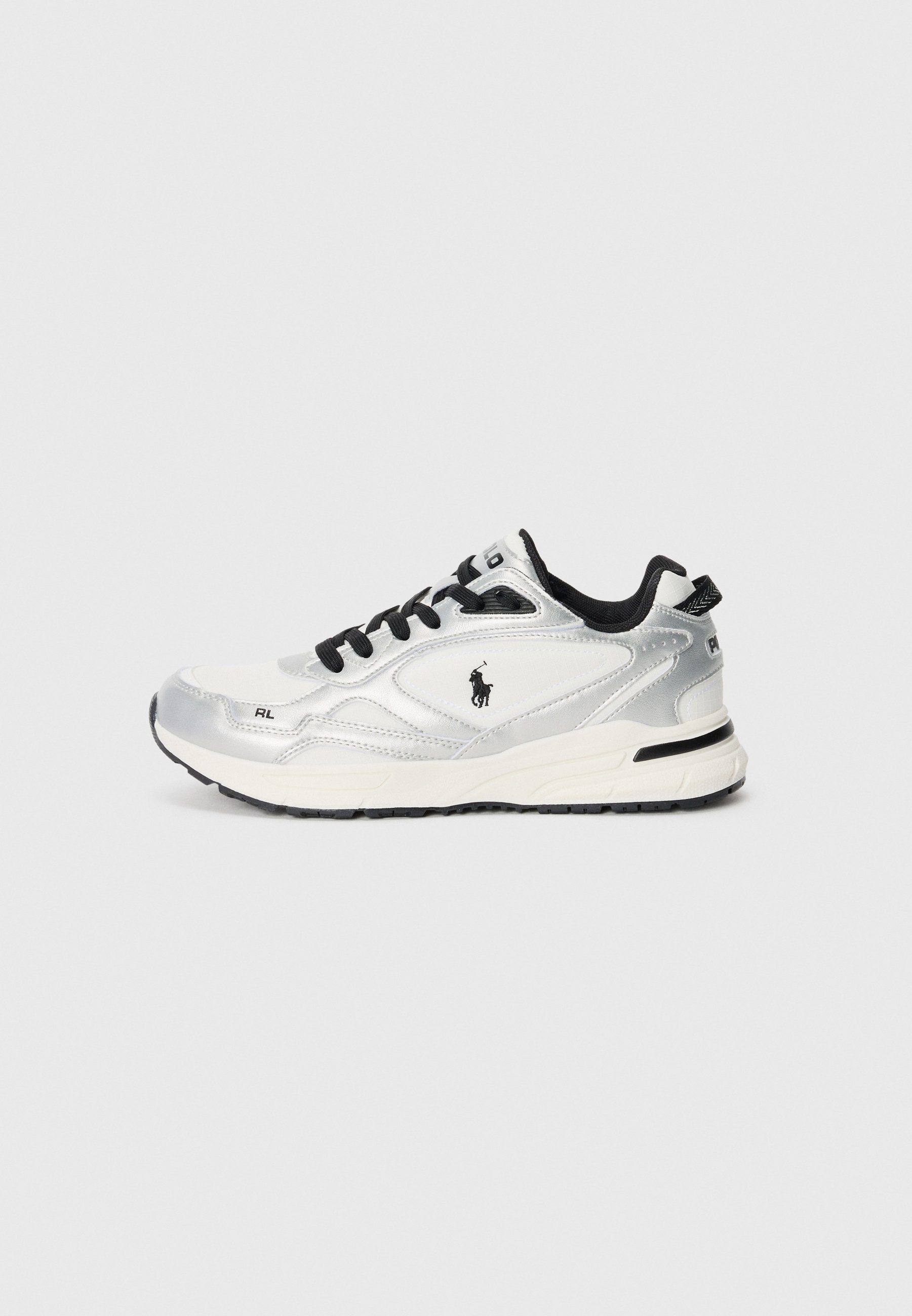 Baskets Polo Ralph Lauren TRACKSTER 275 UNISEXE - blanches/argentées