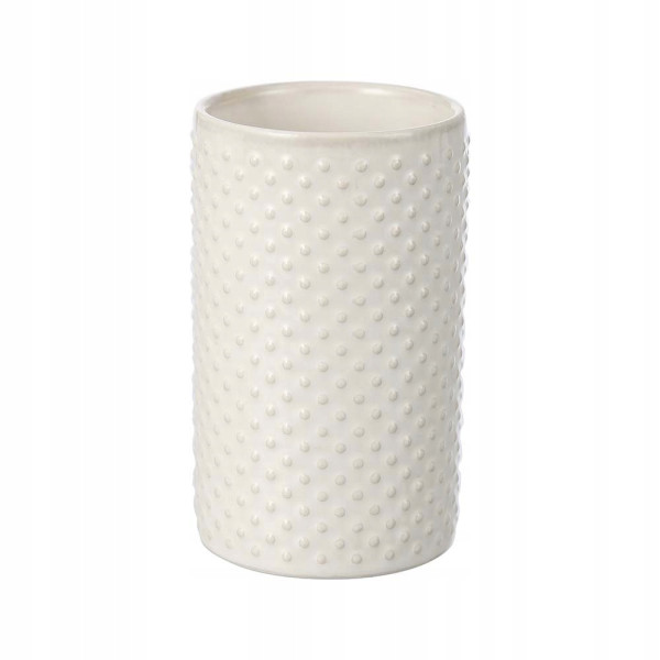 Kubek ceramiczny do łazienki na szczoteczki pastę solidny