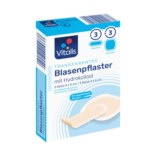 Blasenpflaster, set de 2, mix