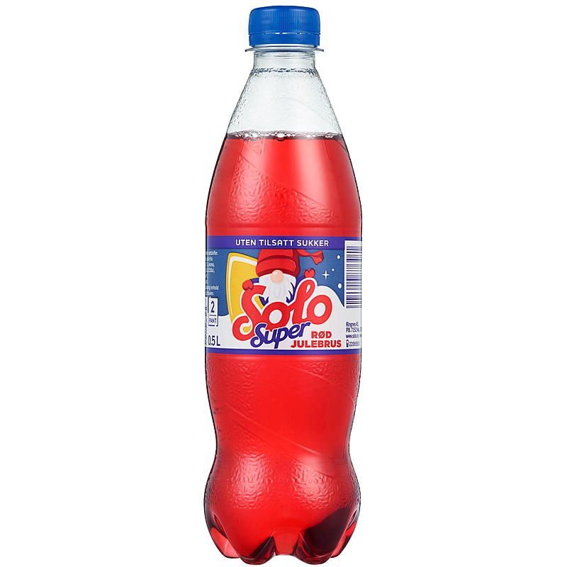 Solo Solo Super bouteille de 0,50 l de soda de Noël