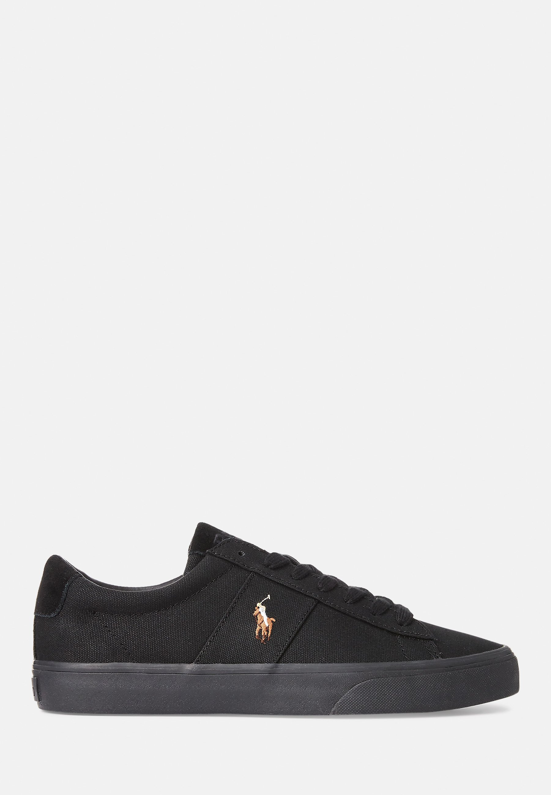 Polo Ralph Lauren SAYER CANVAS SNEAKER - Sneakers - zwart