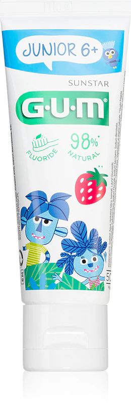 GUM Junior 6+ Zahnpasta-Gel für Kinder