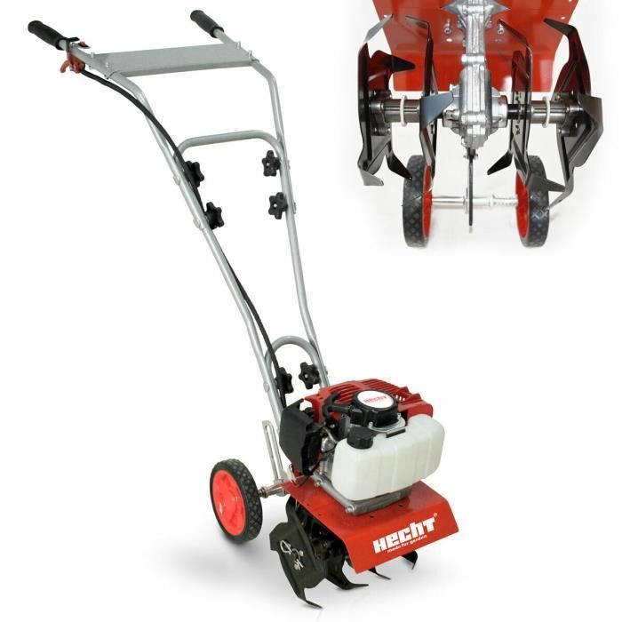 HECHT 752 Rotorkultivator - 2-taktmotor - 25 cm werkbreedte - 16 tanden