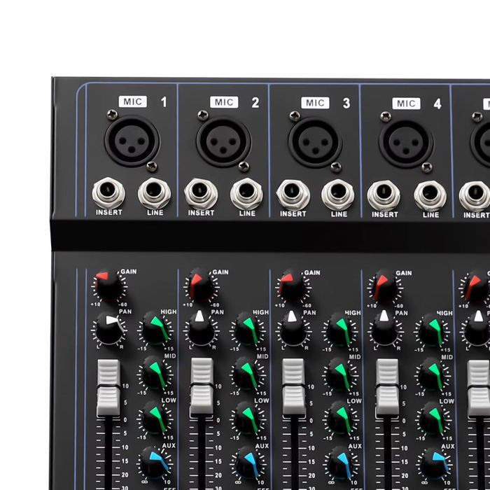 Console de mixage audio 7 canaux DJ