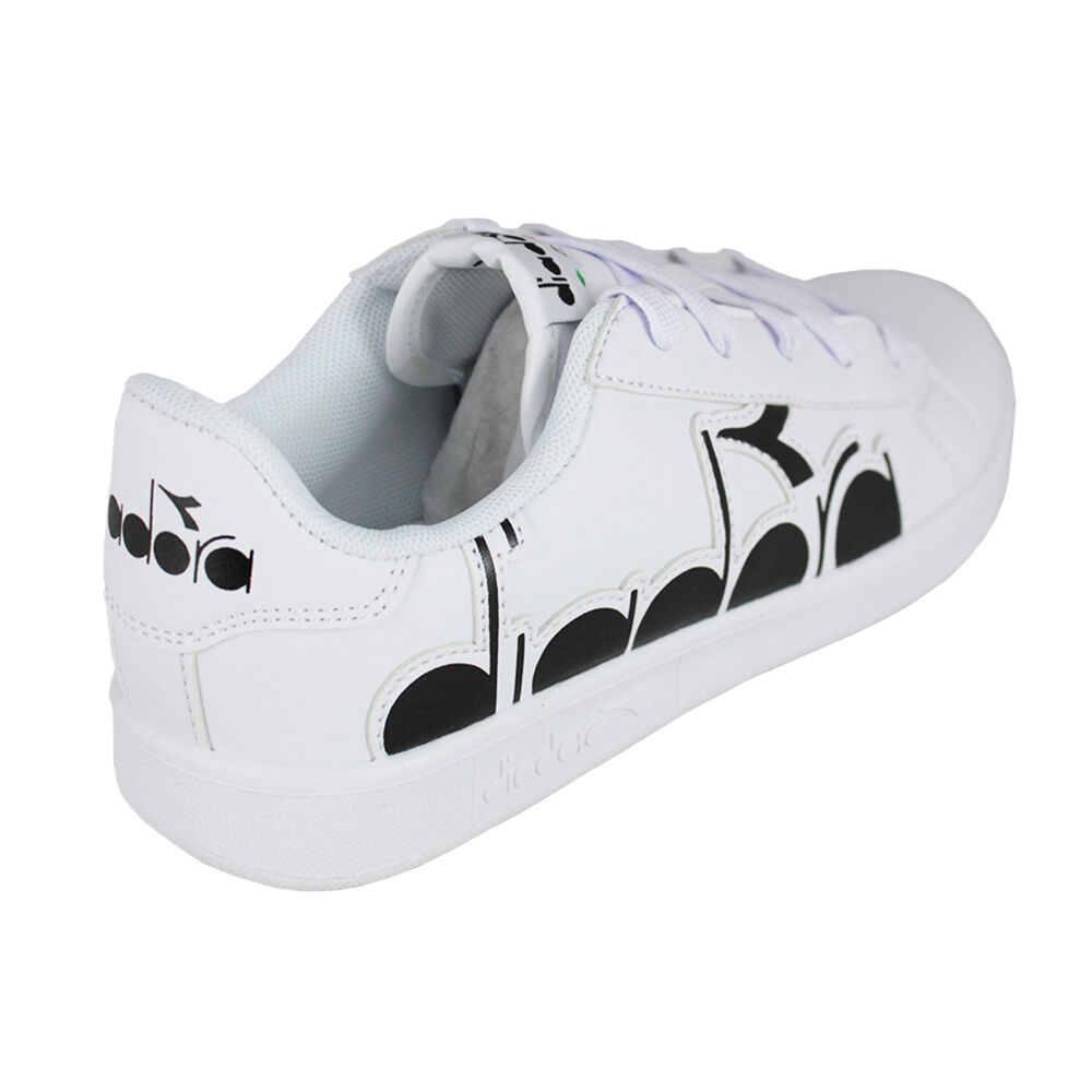  Diadora Game P Bolder Gs 101.176274 01 C0351 Vita/svarta sneakers