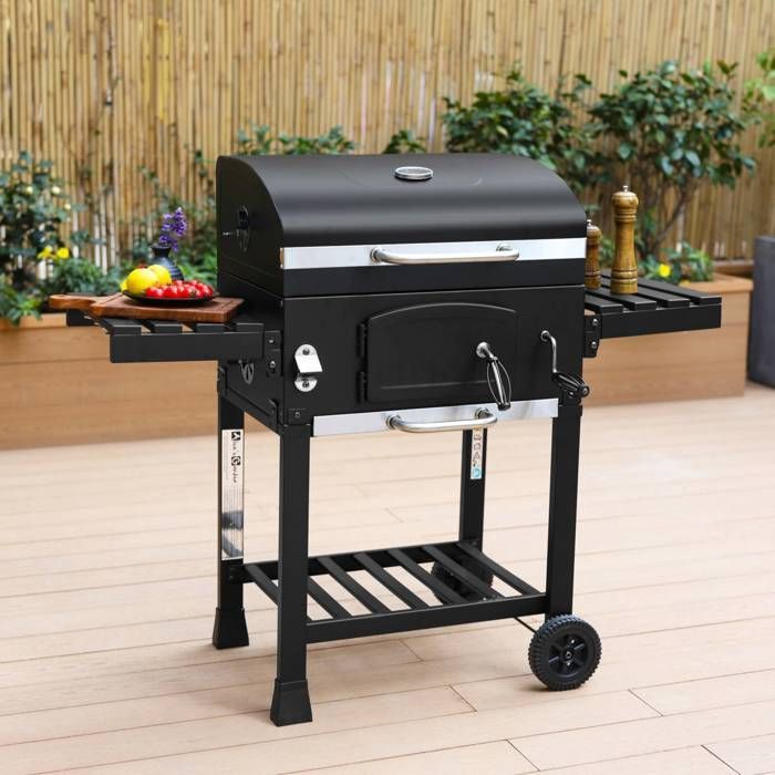 Barbecue a carbone BERNARD con copertura