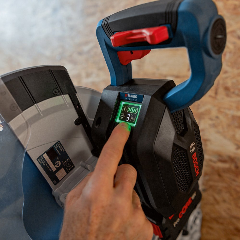 BOSCH 18V BITURBO Akku-Kapp- und Gehrungssäge 305 mm, Gleit-Kapp- und Gehrungssägen-Skin - GCM 18V-305 GCD