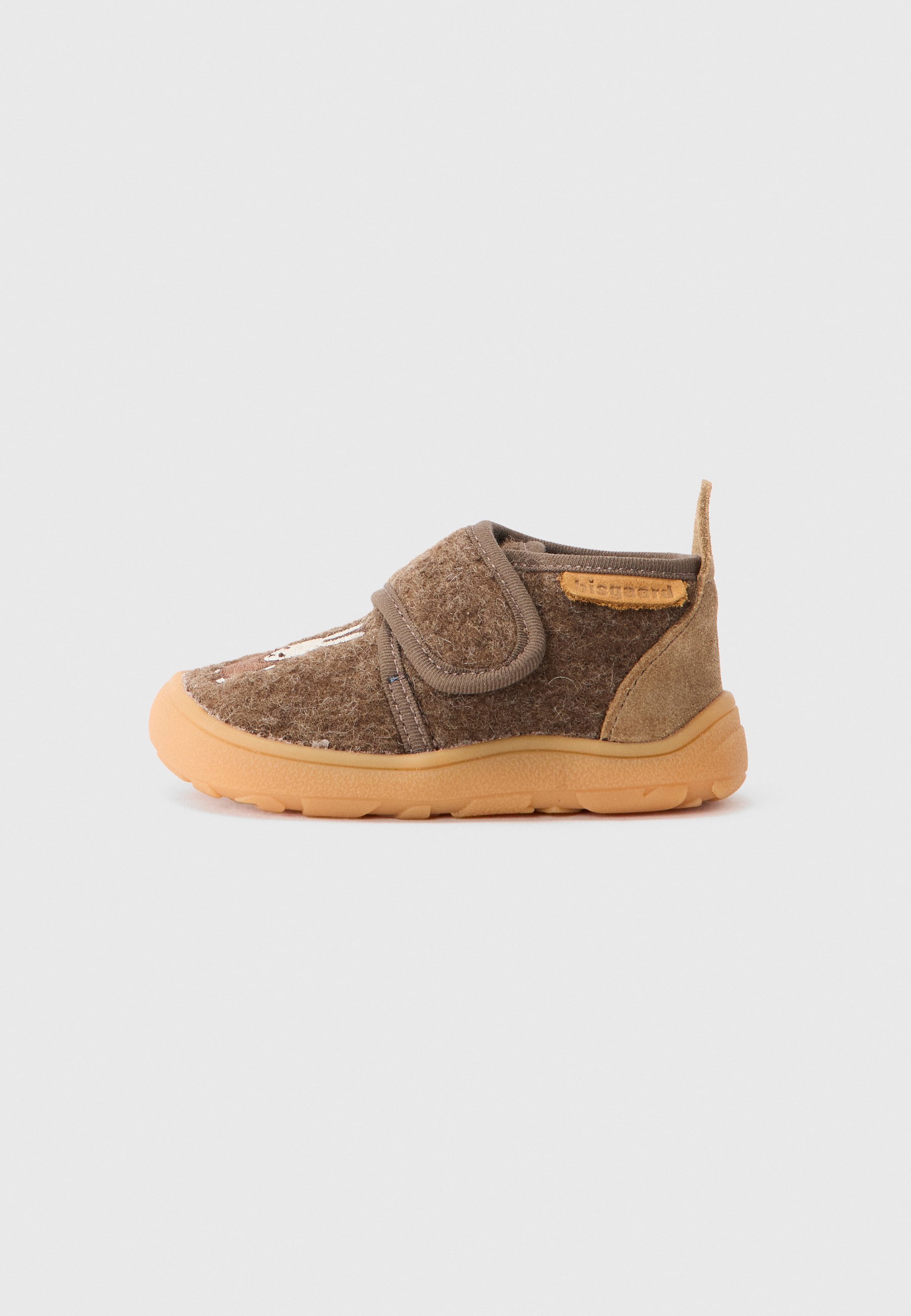 Bisgaard MIFFY BAREFOOT BASIC UNISEX - Kapcie - ciemnobrązowe