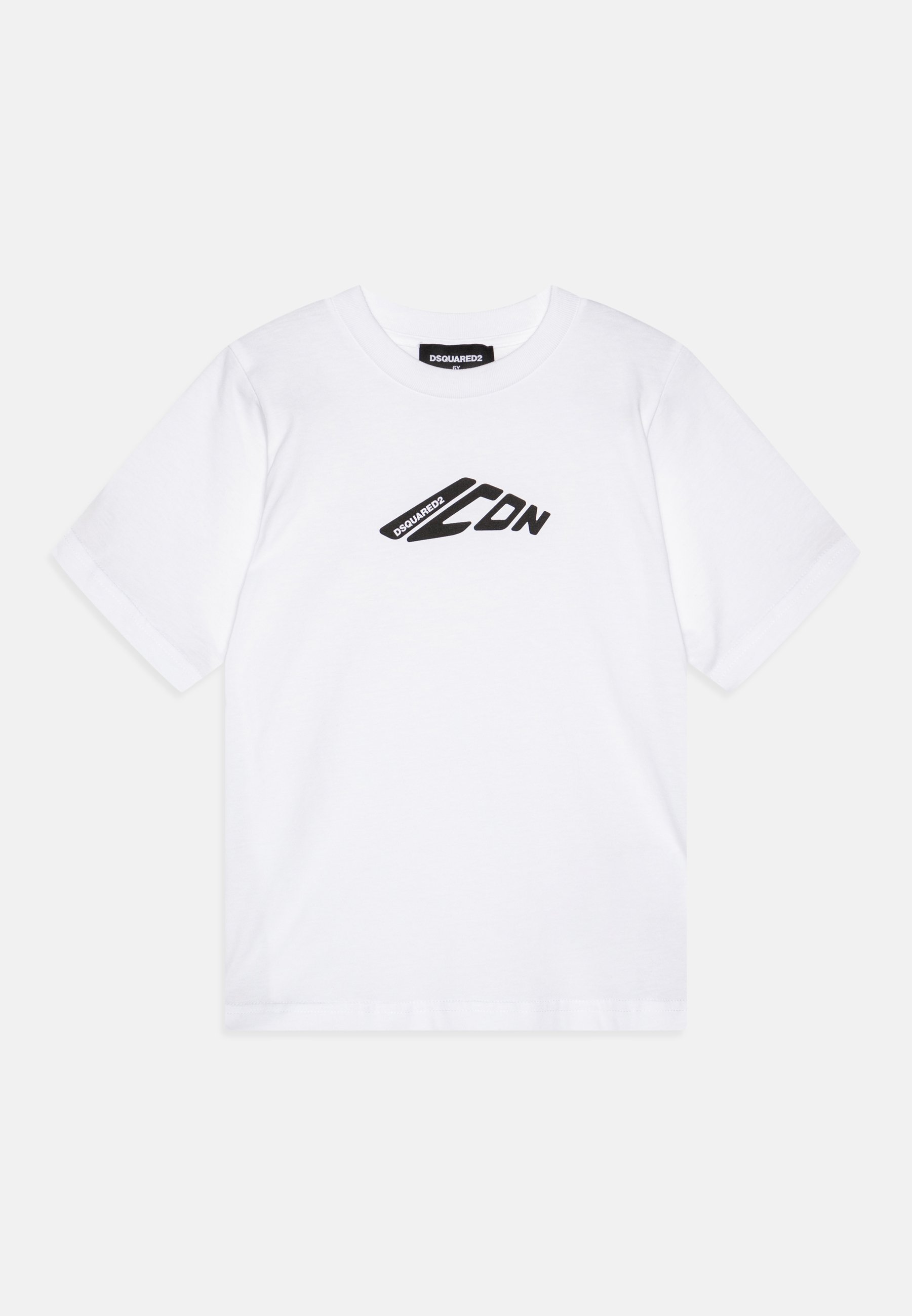 Dsquared2 SLOUCH FIT ICON - Printitud T-särk - valge