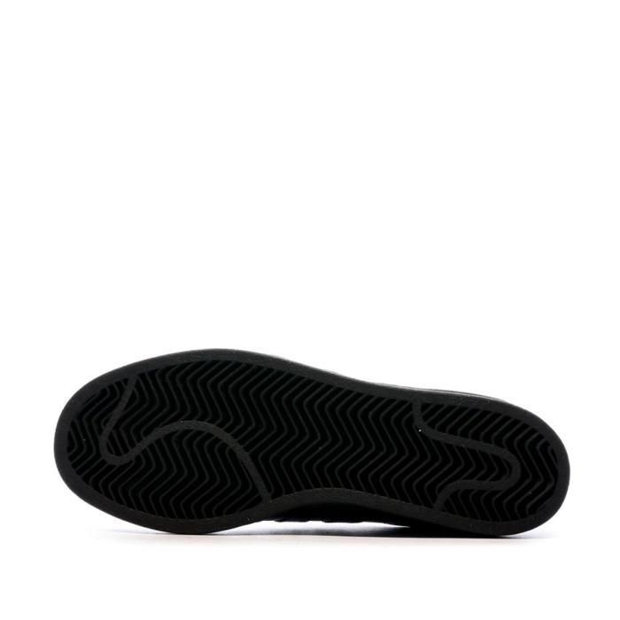 Sneakers - adidas Originals - SUPERSTAR Junior - Pelle - Nero - Lacci