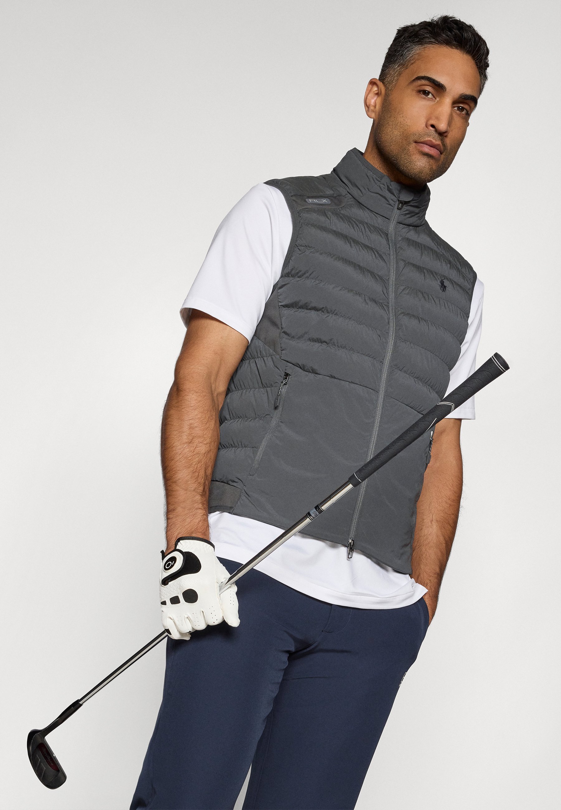 Gilet zippé Polo Ralph Lauren - Gris anthracite