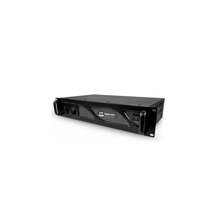 Pack sono 2 enceintes bms08  amplificateur 1000W bms1000 et table de mixage mini4