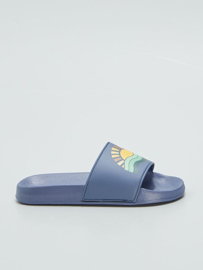Mules de piscina - AZUL