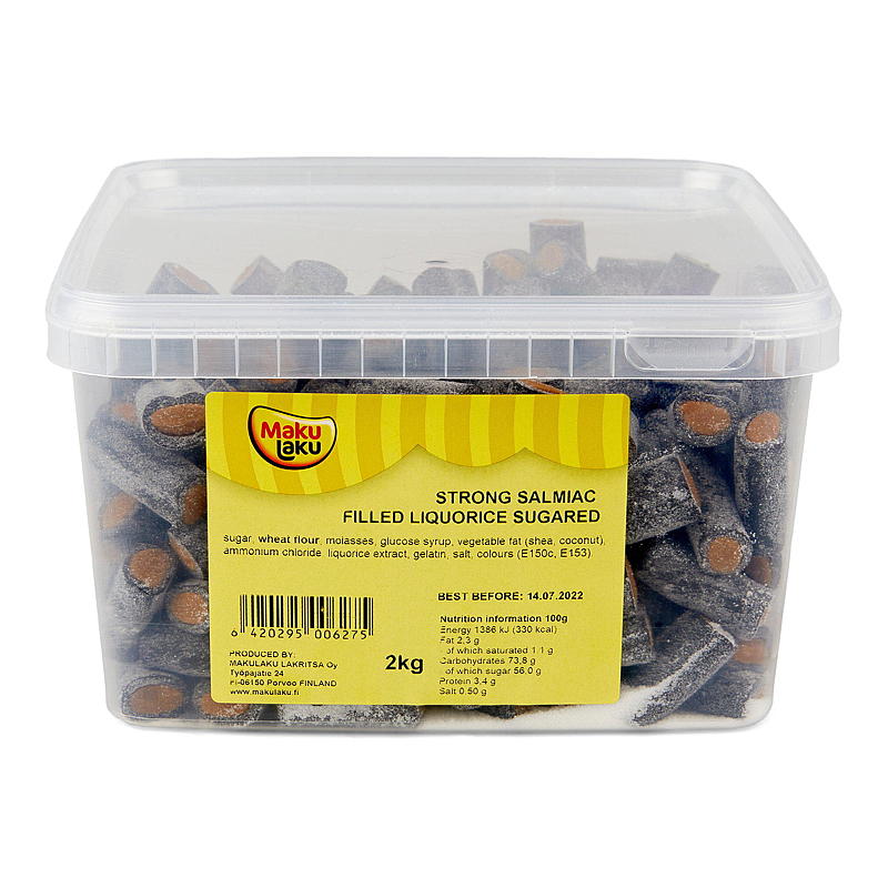 KnallGoodt Regaliz relleno 2,0 kg con salmiakk