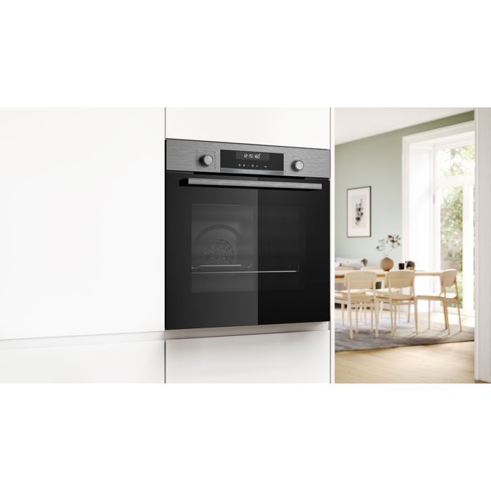 Horno empotrable - Limpieza pirolítica - BOSCH Serie 6 - HBG578ES7 - Acero inoxidable - 59,4 x 54,8 x 59,5 cm