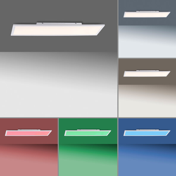 Επίπεδο φωτιστικό οροφής LED LOLAsmart, 100 x 25 εκ.