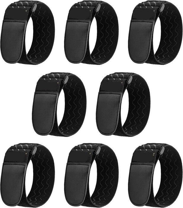 Correas elásticas - BIGILANTUH - 30x5 cm - Antideslizantes - 8 piezas - Versátiles