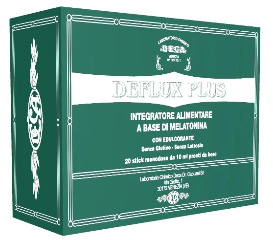Suplemento de refluxo DECA Deflux Plus 20 Sticks
