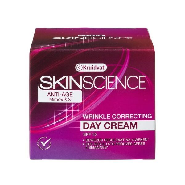 Kruidvat Skin Science Dnevna krema protiv starenja SPF30 za korekciju bora 30+<br>50ml
