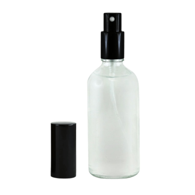 Spuitfles van 100 ml van mat glas
