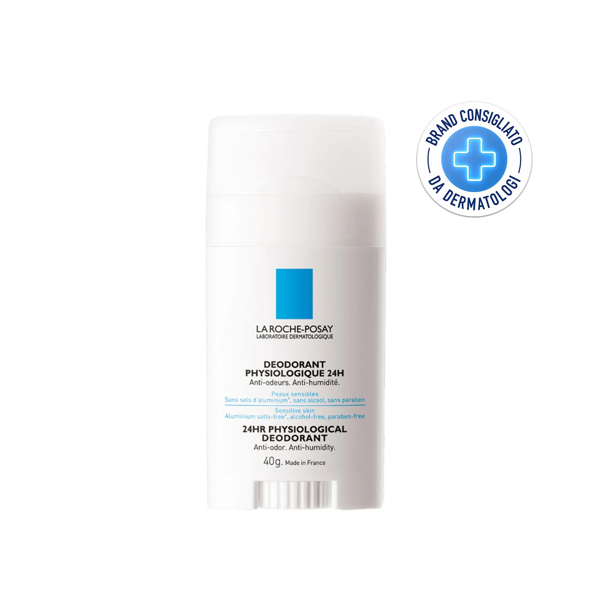 LA ROCHE POSAY La Roche Posay Fiziološki čistilni gel 24 ur v stiku 40 g fiziološki deodorant