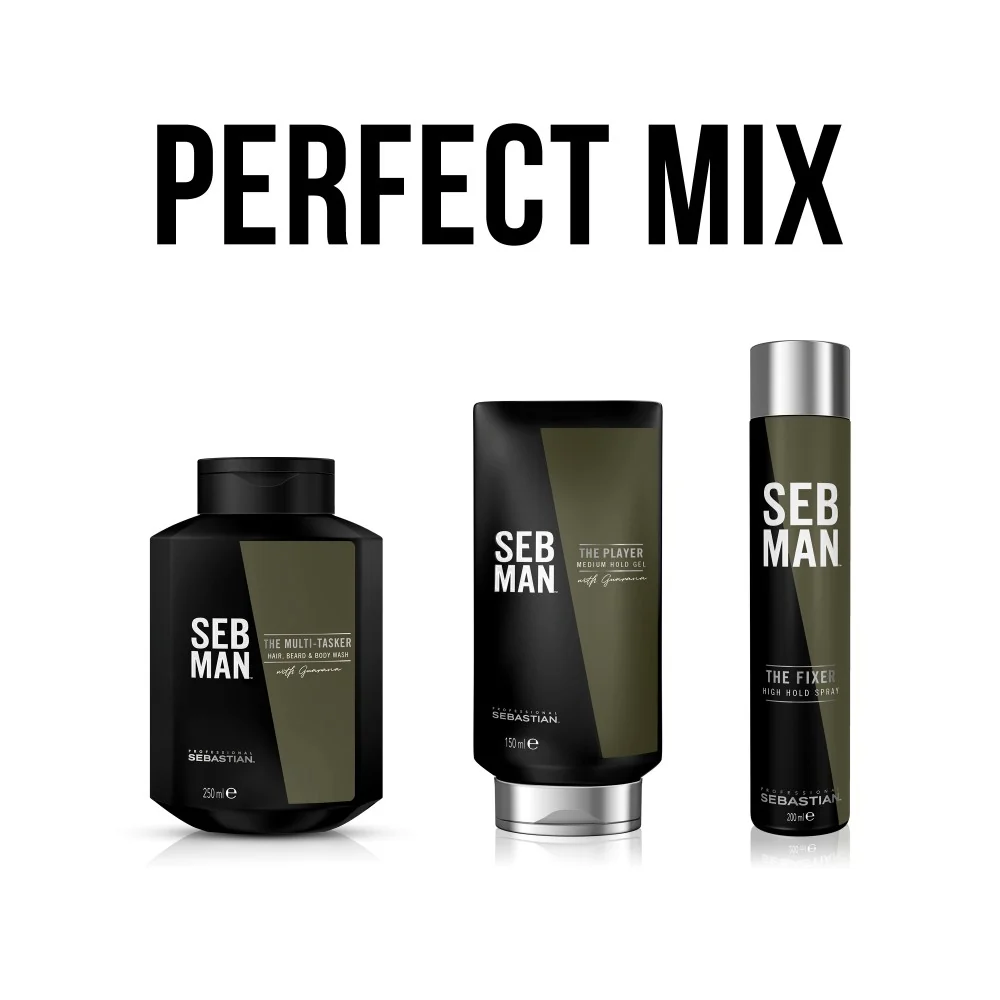 Hair Care Seb Man The Player - Gel a Tenuta Media - Gel Capelli