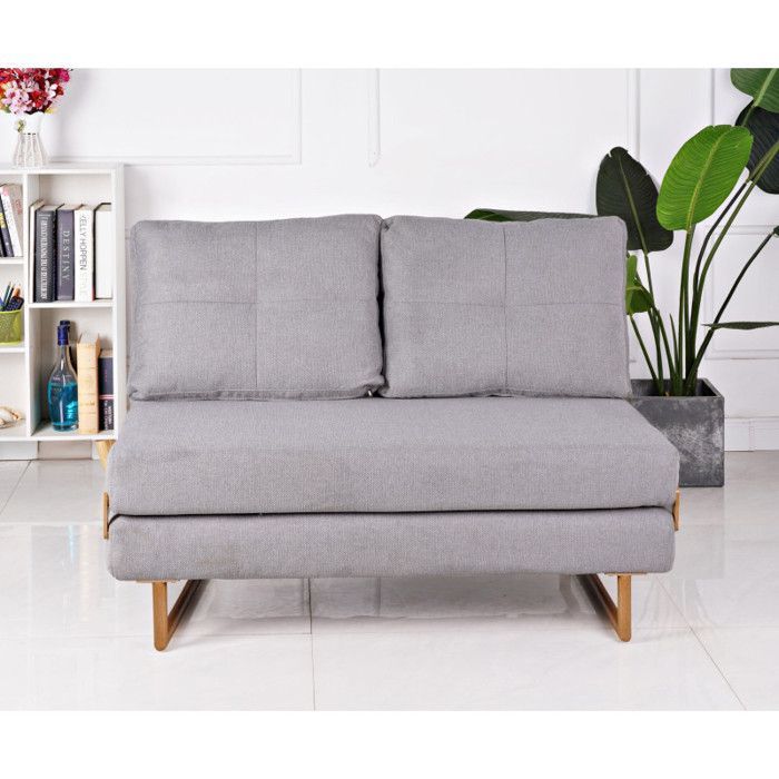 Canapé Convertible dépliable BZ - Aloha gris