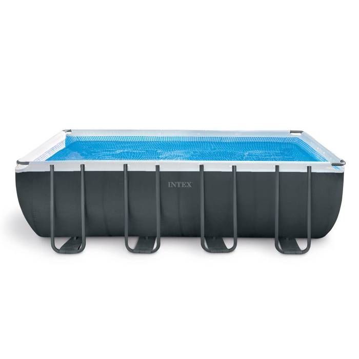 Intex - 26356GN - Kit de piscina tubular rectangular Ultra XTR 5,49 x 2,74 x 1,32 m