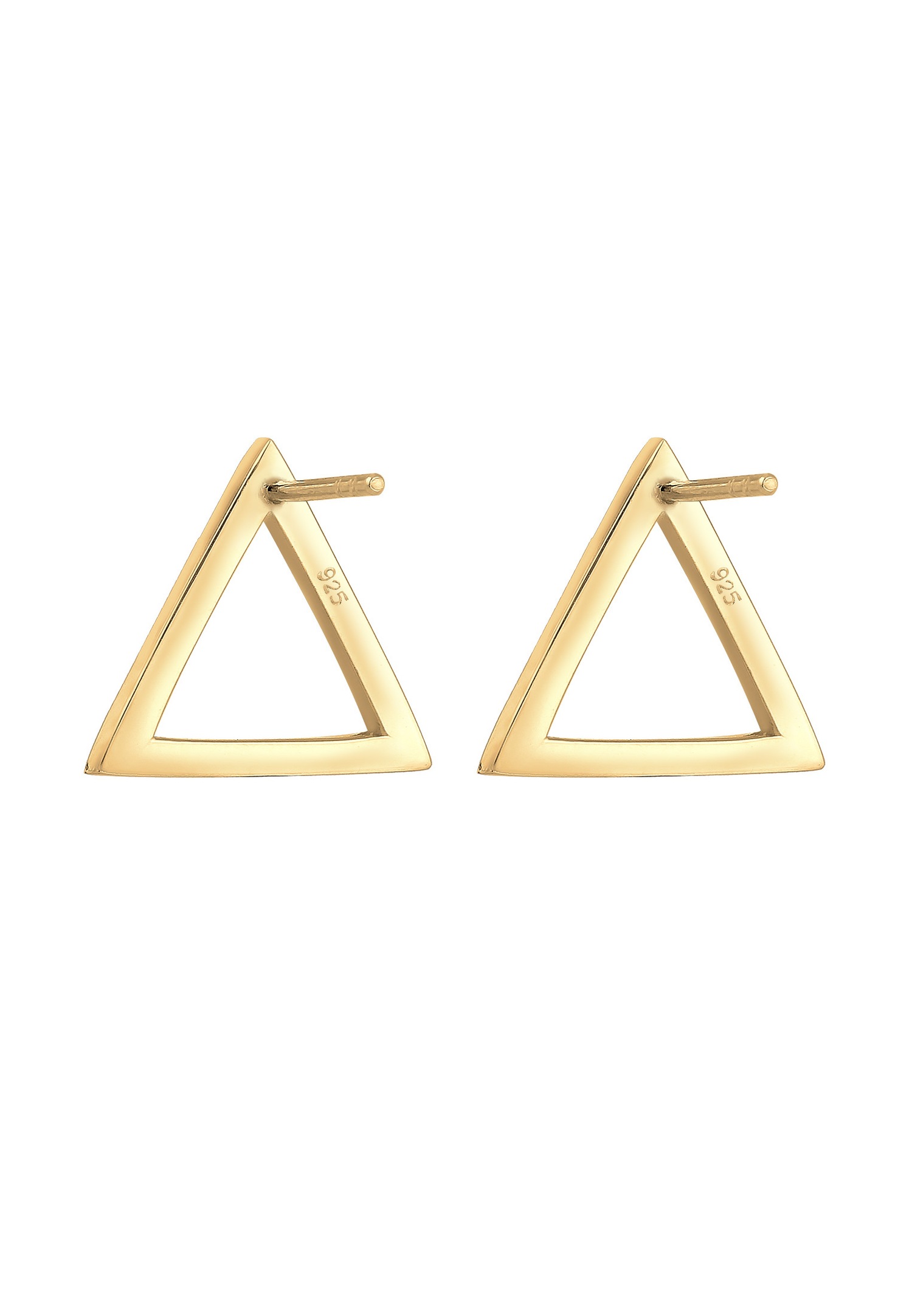 Elli Femme Triangle de Prise Géo en Argent Sterling 925