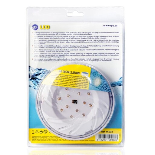 Iluminat pentru piscine supraterane