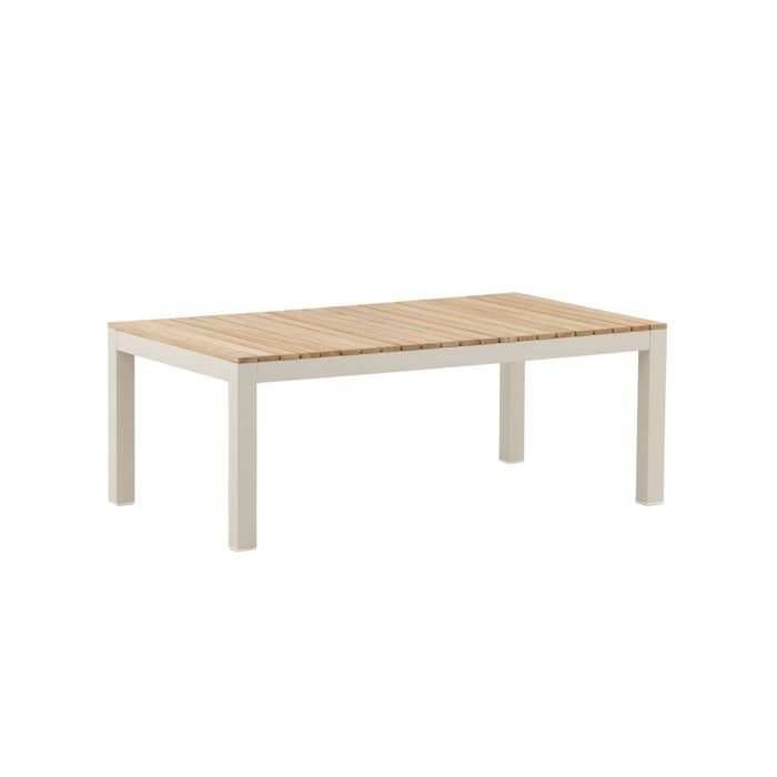Tavolino Brasilia beige, in teak.