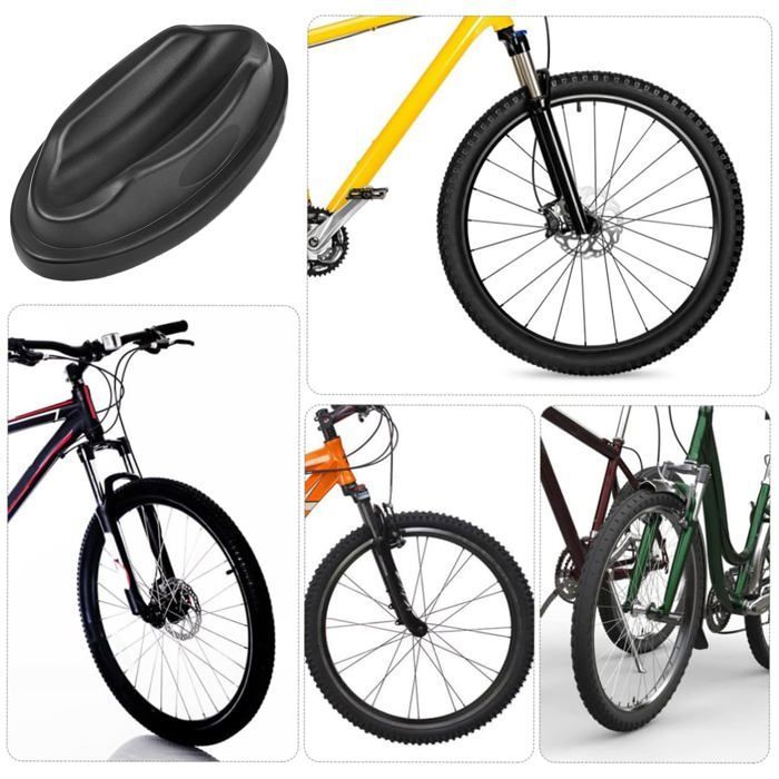QIEDOVIEY Front Wheel Support for Home Bike Trainers - Non-Slip - Llos Ciclismo/Cyclist Block