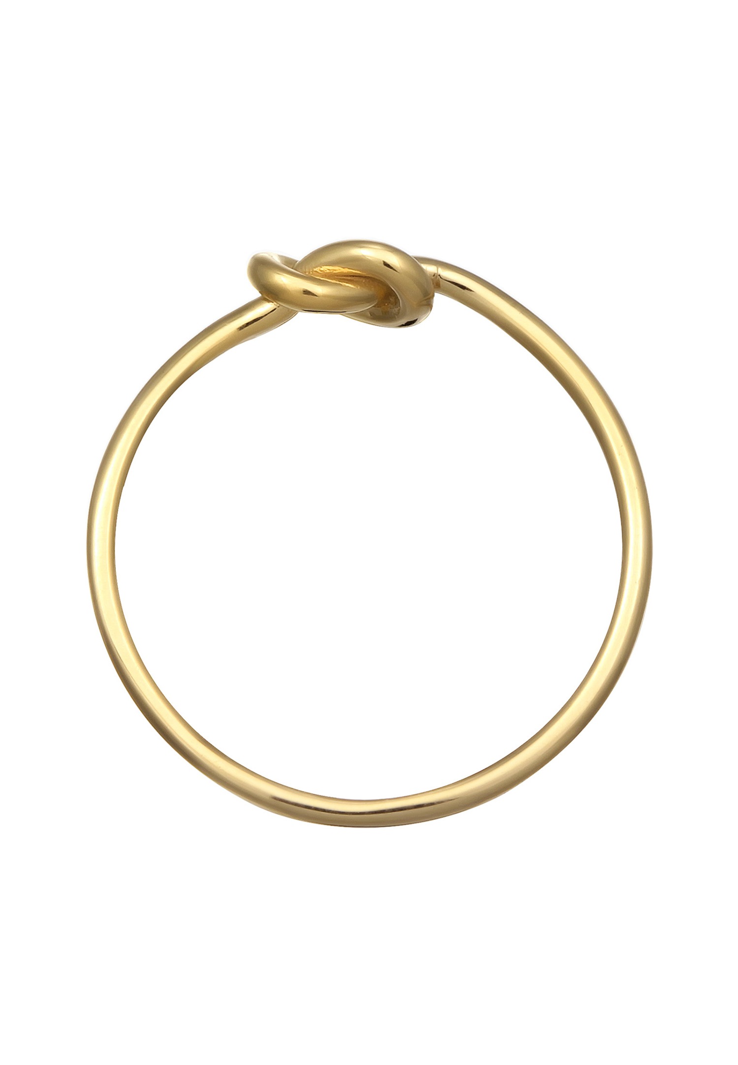 Elli PREMIUM Noeuds Dames Geo Minimal en or Jaune 375