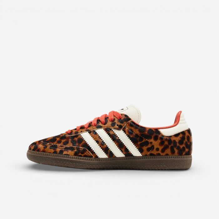 adidas Samba OG Preloved Leopardo Rojo Mujer