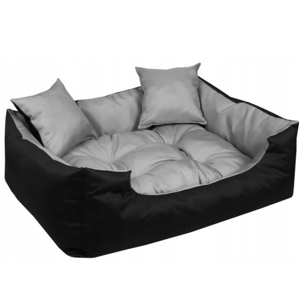 Legowisko Dla Psa Wodoodporne Posłanie Kanapa Sofa 75X65 Cm Szare