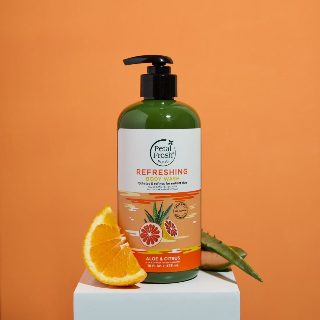 Bagnoschiuma Petal Fresh Aloe e Agrumi - 475 ml
