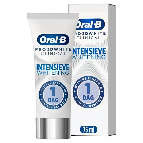 Oral-B zubná pasta Pro 3D White Clinical Bright 75 ml