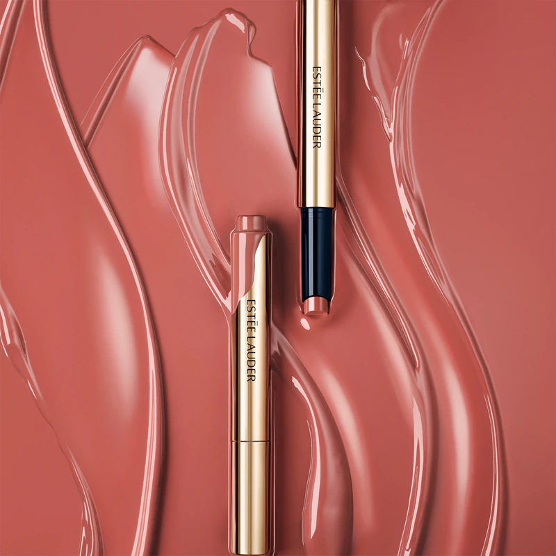 Estée Lauder Pure Color Melt Glosstick, batom em bastão altamente pigmentado.