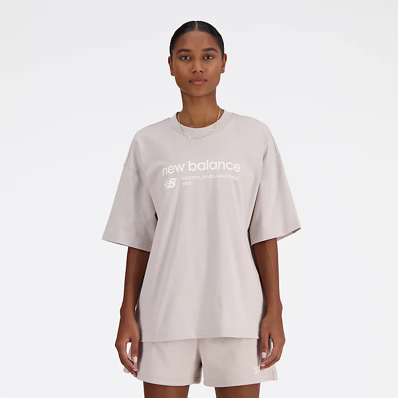 Damesjersey met oversized lineair erfgoeddesign - MOONROCK