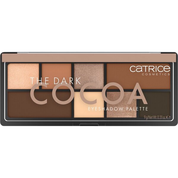 Catrice paleta senčil za oči The Dark Cocoa 9 g