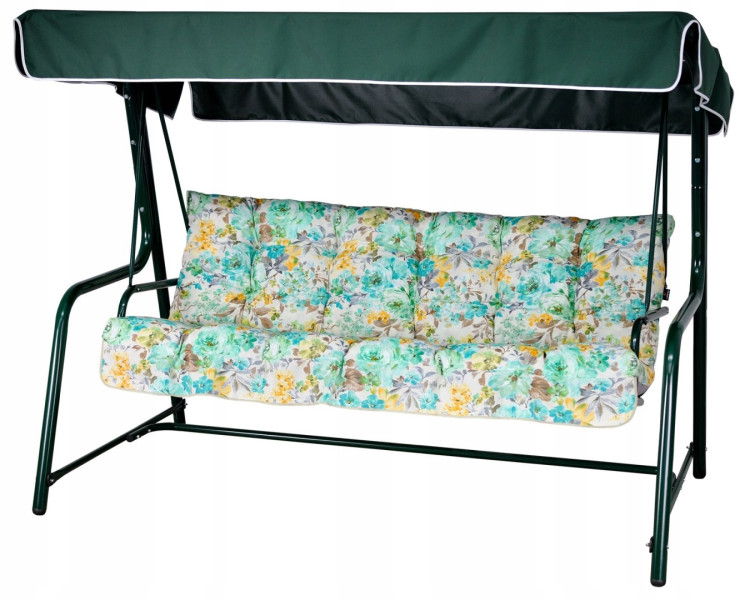 Poduszka na huśtawkę ogrodową FLORA 135 cm 546