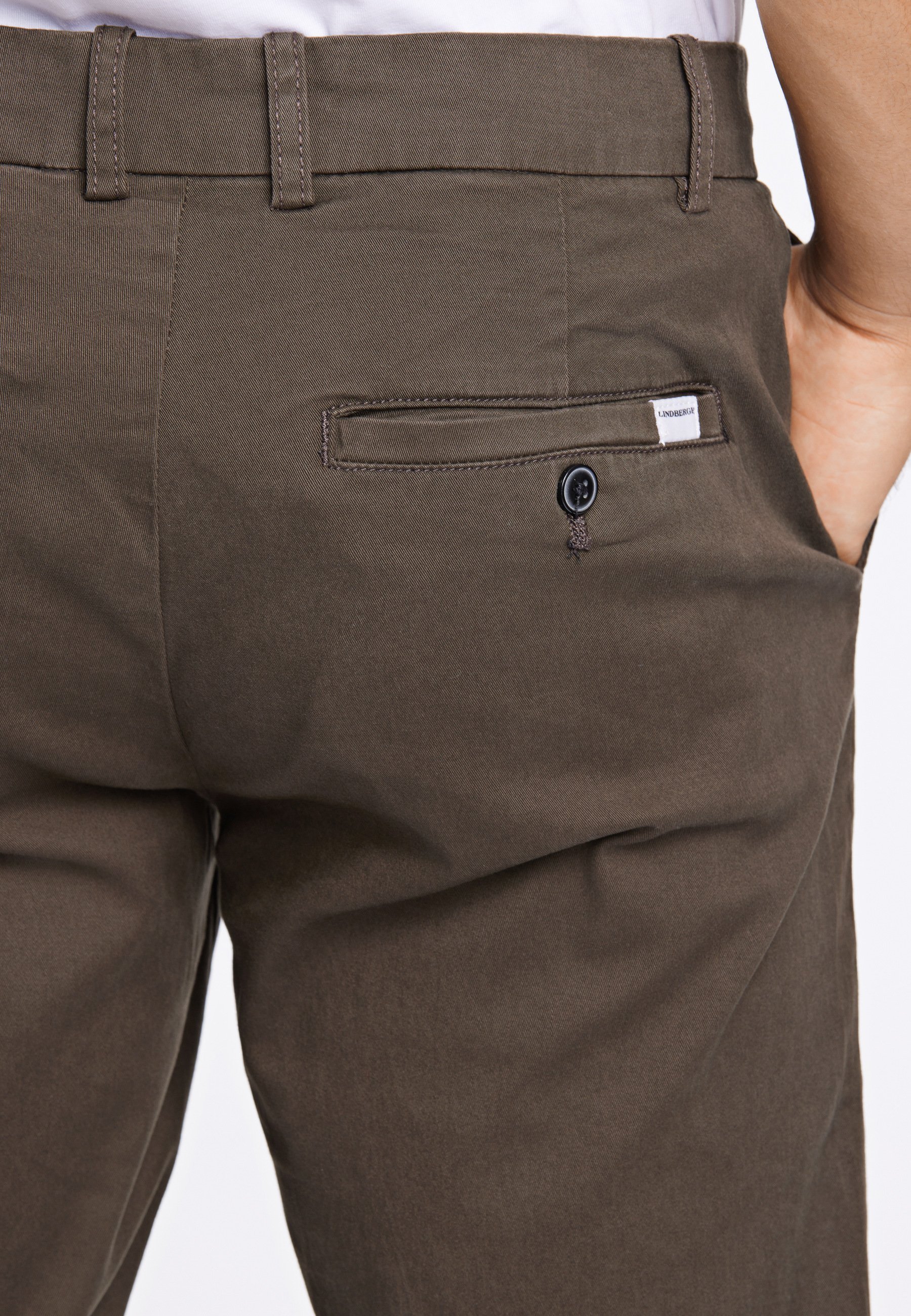Lindbergh SUPERFLEX - Chinos - marron foncé