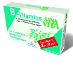 SANA VITA B suplemento vitamínico sanavita 30 comprimidos